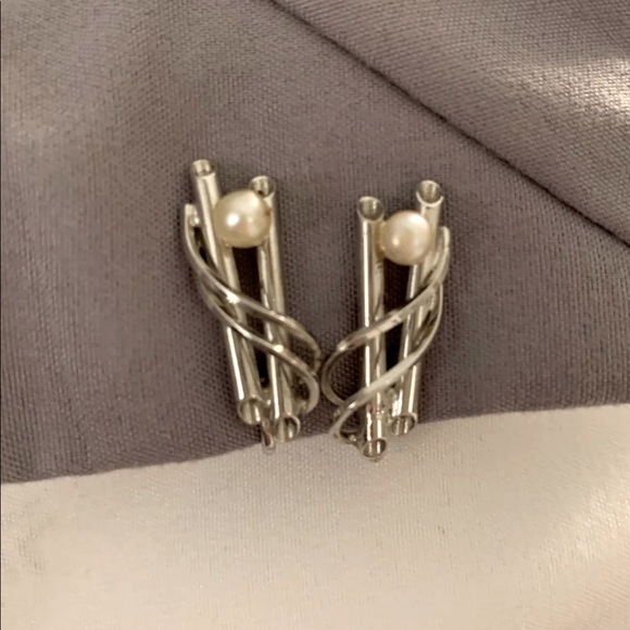 Vintage DCE Sterling Earrings - Picture 1 of 2